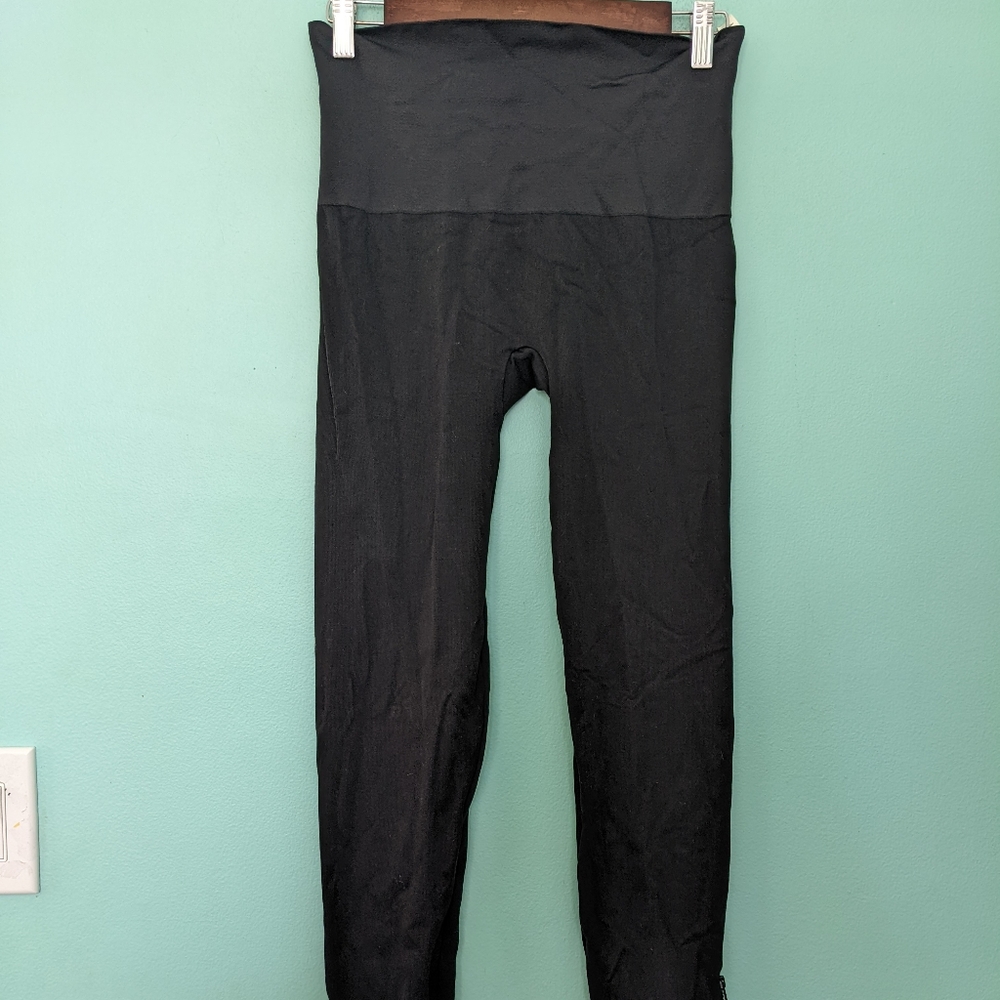Spanx Black High Waisted Leggings 1x